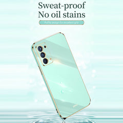 XINLI Straight Edge 6D Electroplate TPU Phone Case