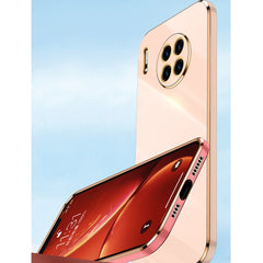 XINLI Straight Edge 6D Electroplate TPU Phone Case