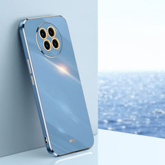 XINLI Straight Edge 6D Electroplate TPU Phone Case