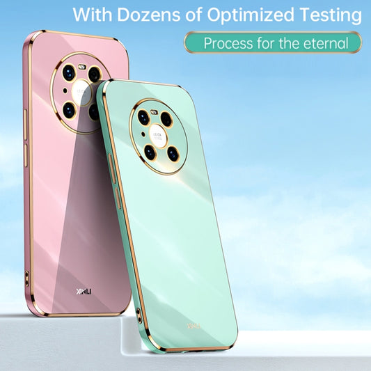 XINLI Straight Edge 6D Electroplate TPU Phone Case