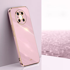 XINLI Straight Edge 6D Electroplate TPU Phone Case