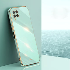 XINLI Straight Edge 6D Electroplate TPU Phone Case