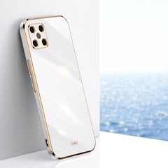 XINLI Straight Edge 6D Electroplate TPU Phone Case