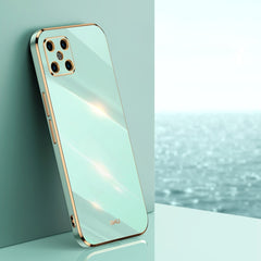 XINLI Straight Edge 6D Electroplate TPU Phone Case