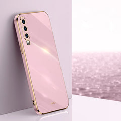 XINLI Straight Edge 6D Electroplate TPU Phone Case
