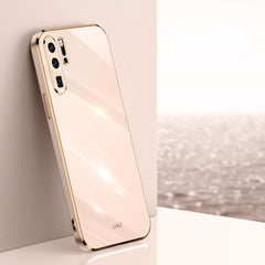 XINLI Straight Edge 6D Electroplate TPU Phone Case