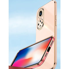 XINLI Straight Edge 6D Electroplate TPU Phone Case