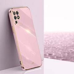 XINLI Straight Edge 6D Electroplate TPU Phone Case