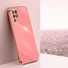 XINLI Straight Edge 6D Electroplate TPU Phone Case