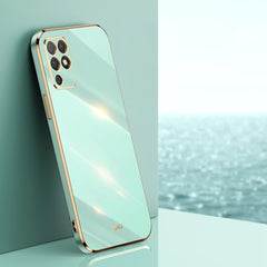 XINLI Straight Edge 6D Electroplate TPU Phone Case