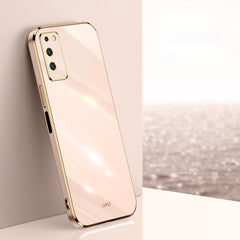 XINLI Straight Edge 6D Electroplate TPU Phone Case