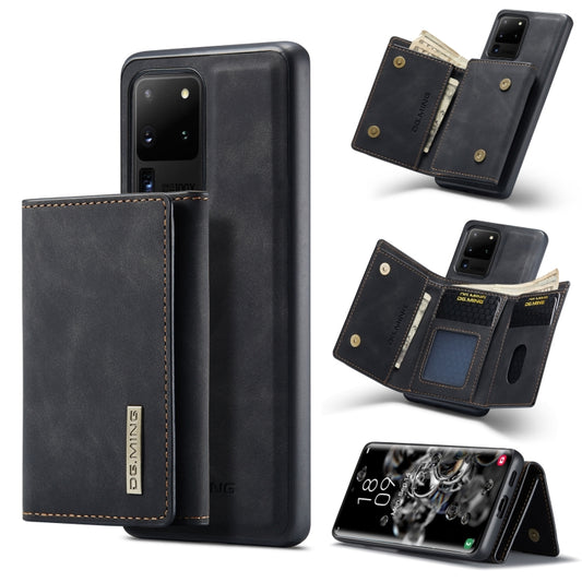 DG.MING M1 Series 3-Fold Multi Card Wallet  Back Cover Shockproof Case with Holder Function, For Samsung Galaxy S20 Ultra, For Samsung Galaxy S20+