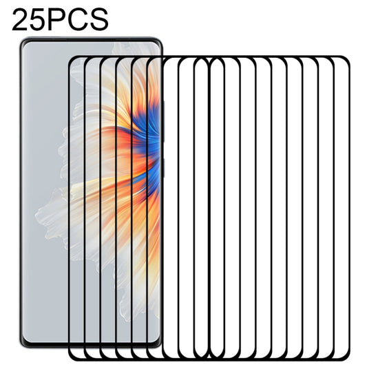 25 PCS 3D Curved Edge Full Screen Tempered Glass Film