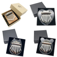 Mini 8 Tone Thumb Piano Kalimba Musical Instruments, Random Packaging