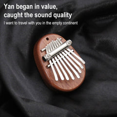Mini 8 Tone Thumb Piano Kalimba Musical Instruments, Random Packaging