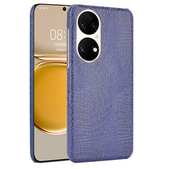 Shockproof Crocodile Texture PC + PU Case, For Huawei P50