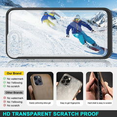 Bright Series Clear Acrylic + PC+TPU Shockproof Case, For iPhone 8 Plus / 7 Plus
