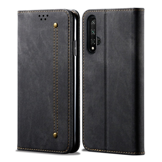 Denim Texture Casual Style Horizontal Flip Leather Case with Holder & Card Slots & Wallet, For Huawei Honor 20, For iPhone XR, For iPhone 6 / 6s, For iPhone 6 Plus / 6s Plus, For iPhone SE 2022 / SE 2020 / 8 / 7, For iPhone 7 Plus / 8 Plus