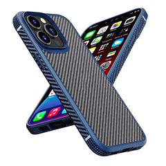 iPAKY MG Series Carbon Fiber TPU + PC Shockproof Case, For iPhone 13 mini, For iPhone 13, For iPhone 13 Pro, For iPhone 13 Pro Max