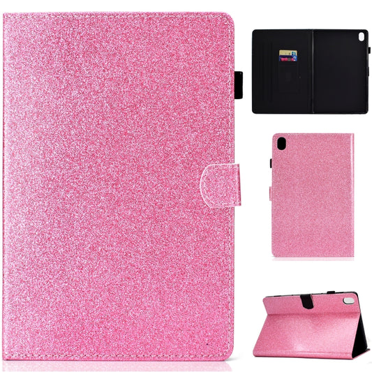 Varnish Glitter Powder Horizontal Flip Leather Case with Holder & Card Slot, For Huawei MediaPad M6 8.4, For Huawei MediaPad M6 10.8, For Huawei MediaPad T3 7.0, For Huawei MediaPad T3 10.0