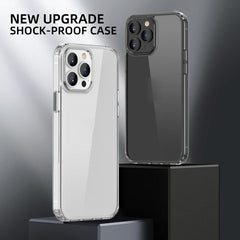 iPAKY Transparent Shockproof TPU + PC Protective Case, For iPhone 13, For iPhone 13 Pro, For iPhone 13 Pro Max