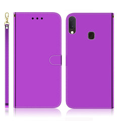 Imitated Mirror Surface Horizontal Flip Leather Case with Holder & Card Slots & Wallet & Lanyard, For iPhone 7 / 8, For Samsung Galaxy A20s, For Samsung Galaxy A20e, For Samsung Galaxy A20 / A30