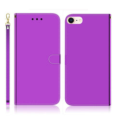 Imitated Mirror Surface Horizontal Flip Leather Case with Holder & Card Slots & Wallet & Lanyard, For iPhone 7 / 8, For Samsung Galaxy A20s, For Samsung Galaxy A20e, For Samsung Galaxy A20 / A30