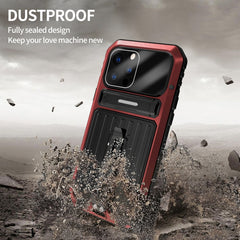 Armor Shockproof Splash-proof Dust-proof Phone Case with Holder