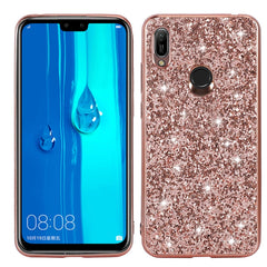 Glittery Powder Shockproof TPU Case, For Huawei Y6 Prime, For Huawei Y6 Pro / Enjoy 9e, For Galaxy A10S, For Galaxy A20S