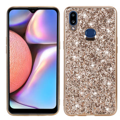 Glittery Powder Shockproof TPU Case, For Huawei Y6 Prime, For Huawei Y6 Pro / Enjoy 9e, For Galaxy A10S, For Galaxy A20S
