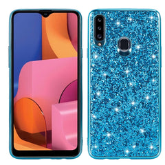 Glittery Powder Shockproof TPU Case, For Huawei Y6 Prime, For Huawei Y6 Pro / Enjoy 9e, For Galaxy A10S, For Galaxy A20S