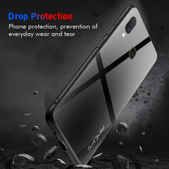 Texture Gradient Glass Protective Case, For Galaxy A20 / A30, For Galaxy A50, For Galaxy A80 / A90, For Galaxy Note 9