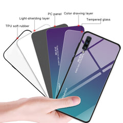 Gradient Color Glass Case