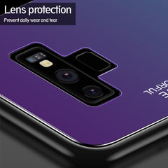 Gradient Color Glass Case