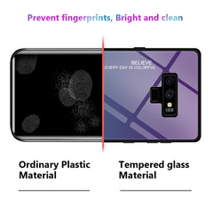 Gradient Color Glass Case