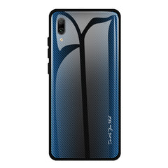 Texture Gradient Glass Protective Case, For Huawei Enjoy 9 Plus / Y9 2019, For Huawei Enjoy 9s, For Huawei Mate 20 Pro, For Huawei P20 Pro