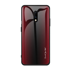 Texture Gradient Glass Protective Case, For Honor 9X, For OnePlus 7, For Huawei Mate 30 Pro, For Huawei P30 Pro