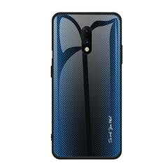 Texture Gradient Glass Protective Case, For Honor 9X, For OnePlus 7, For Huawei Mate 30 Pro, For Huawei P30 Pro
