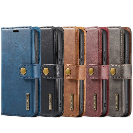 DG.MING Crazy Horse Texture Detachable Magnetic Leather Phone Case, For Samsung Galaxy S22 5G, For Samsung Galaxy S22+ 5G, For Samsung Galaxy S22 Ultra 5G, For Samsung Galaxy A13 5G