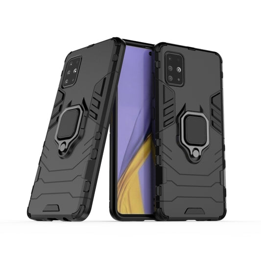 Shockproof PC + TPU Protective Case with Magnetic Ring Holder
