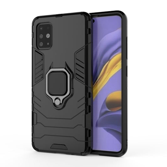 Shockproof PC + TPU Protective Case with Magnetic Ring Holder