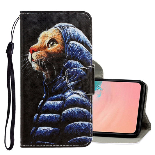 3D Colored Drawing Horizontal Flip PU Leather Case with Holder & Card Slots & Wallet