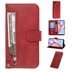 Fashion Calf Texture Zipper Horizontal Flip PU Leather Case, with Holder & Card Slots & Wallet, For Xiaomi Redmi Note 8, For Xiaomi Redmi Note 8 Pro, For Galaxy A10s, For Galaxy A20s