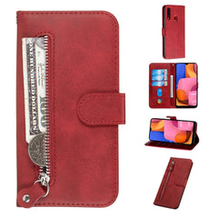 Fashion Calf Texture Zipper Horizontal Flip PU Leather Case, with Holder & Card Slots & Wallet, For Xiaomi Redmi Note 8, For Xiaomi Redmi Note 8 Pro, For Galaxy A10s, For Galaxy A20s