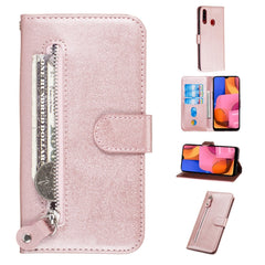 Fashion Calf Texture Zipper Horizontal Flip PU Leather Case, with Holder & Card Slots & Wallet, For Xiaomi Redmi Note 8, For Xiaomi Redmi Note 8 Pro, For Galaxy A10s, For Galaxy A20s