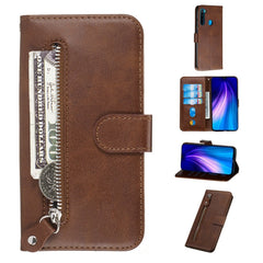Fashion Calf Texture Zipper Horizontal Flip PU Leather Case, with Holder & Card Slots & Wallet, For Xiaomi Redmi Note 8, For Xiaomi Redmi Note 8 Pro, For Galaxy A10s, For Galaxy A20s