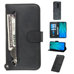 Fashion Calf Texture Zipper Horizontal Flip PU Leather Case, with Holder & Card Slots & Wallet, For Xiaomi Redmi Note 8, For Xiaomi Redmi Note 8 Pro, For Galaxy A10s, For Galaxy A20s