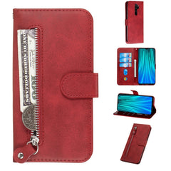 Fashion Calf Texture Zipper Horizontal Flip PU Leather Case, with Holder & Card Slots & Wallet, For Xiaomi Redmi Note 8, For Xiaomi Redmi Note 8 Pro, For Galaxy A10s, For Galaxy A20s