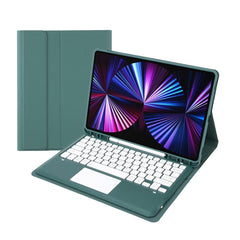 T12B-A Detachable Touch Pad Bluetooth Keyboard Leather Tablet Case, For iPad Air 13 2025 / 2024 / Pro 12.9 inch 2021/2020/2018