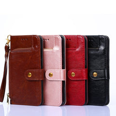 Zipper Bag Leather Phone Case